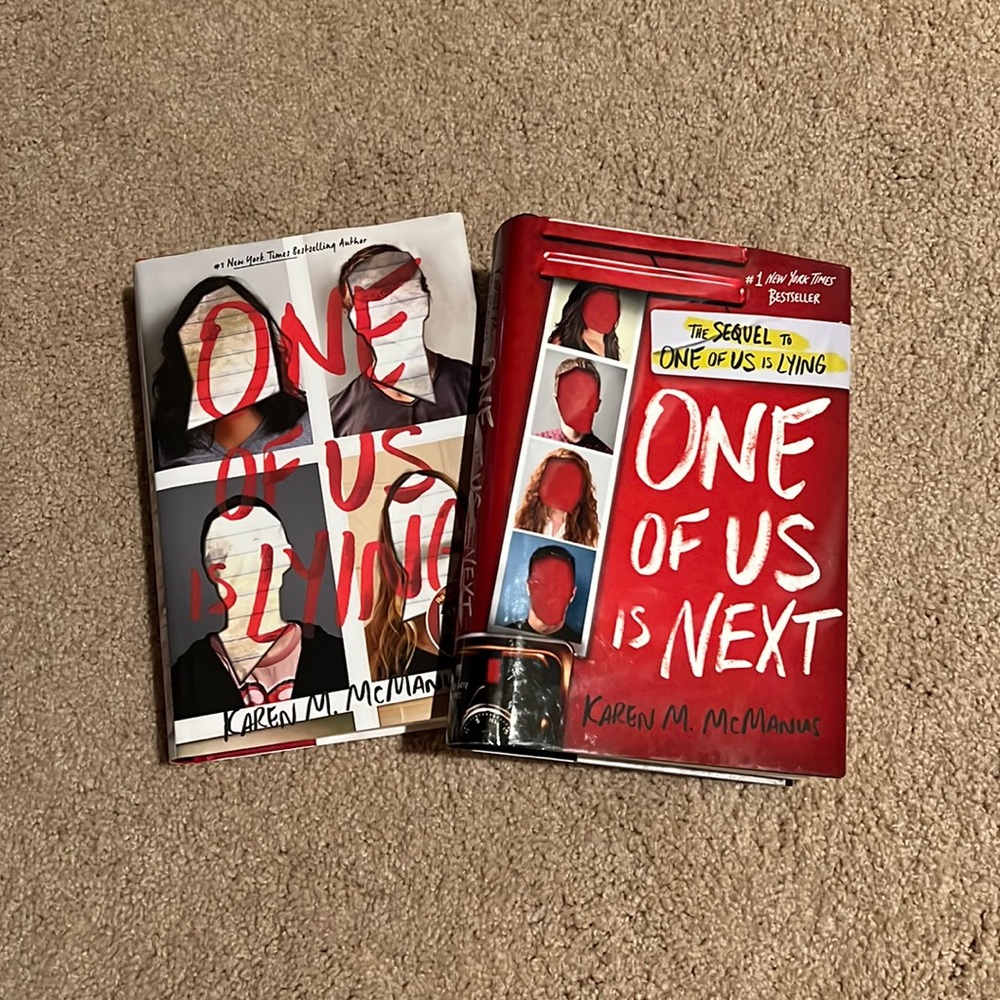One of us Is Lying & One of us is Next Book Set